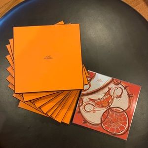 Authentic Hermes scarf box